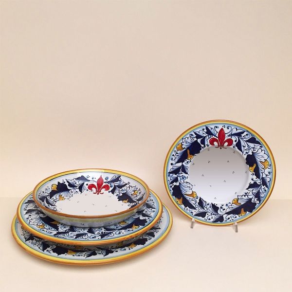  DINNERWARE SET; DESIGN: CAFAGGIOLO BLU